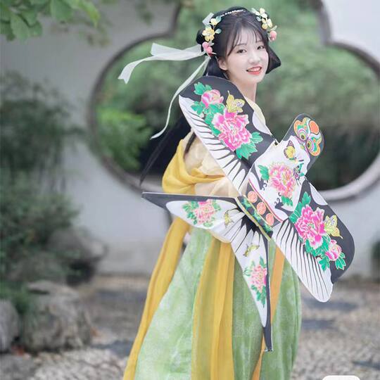 Foto-Requisiten für Hochzeit, Hanfu-Fotodekoration im antiken Stil