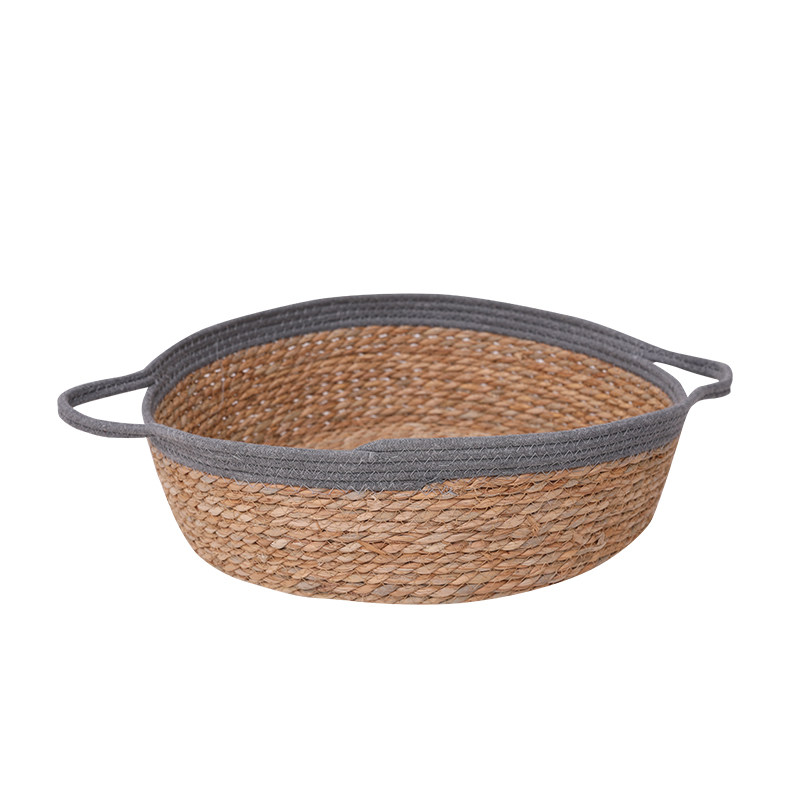 新款藤编猫窝四季通用睡觉用蒲草垫子凉席网红猫抓板猫咪宠物窝垫,淘宝优惠券,粉丝福利购,淘宝优惠卷