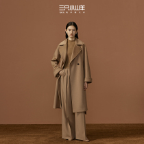 (12 period free of interest) Three small goat pure cashmere dresses with long female protagonist ladies short