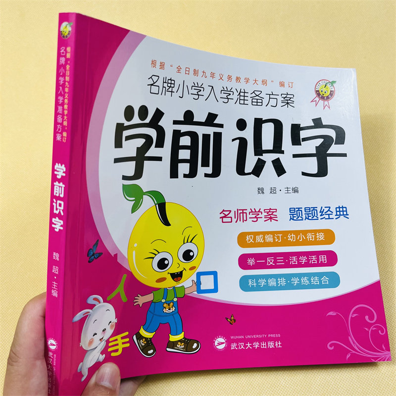 天才豆学前识字 3-6岁儿童用书幼小衔接教材幼升一年级幼儿园大班学前班书籍 汉字组词偏旁部首笔画笔顺拼音描红 宝宝看图识字书