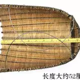 Бамбуковая сельскохозяйственная бамбуковая плетение декоративное реквизит бамбук фенджи собирает овощи на строительной площадке, собирая почву, кирпичи, песок, виноград и бамбуковые пакетики