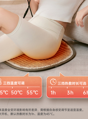 艾益生砭石热敷坐垫加热暖宫艾灸