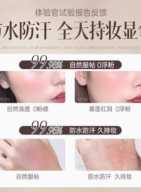 懒人双头腮红棒防晕染自然修容