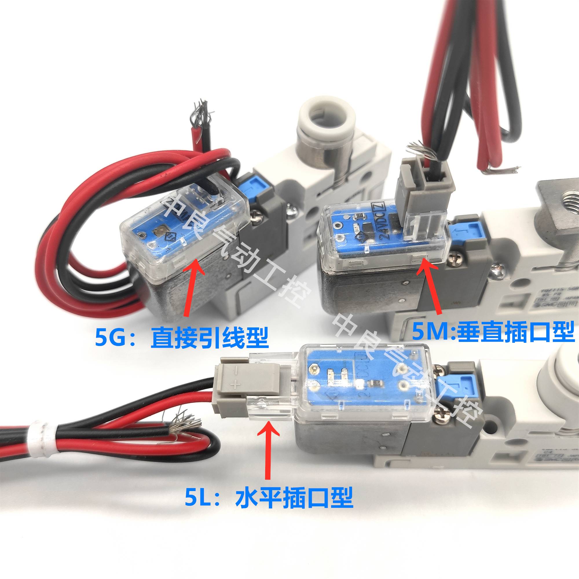 SMC气动电磁阀VQZ115 R -5L1/5G1/5LB1/5M1-C4/C6/M5/CP-PR控制阀 - 图0