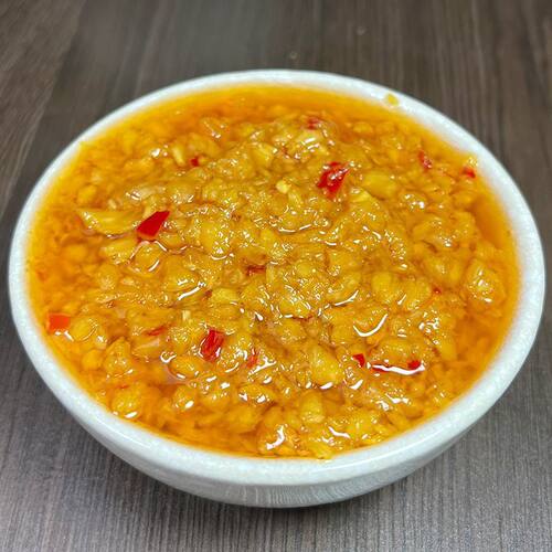 【秘制蒜蓉酱】新鲜蒜头泥现做大蒜蒜蓉蒜泥酱饭店香辣蒜泥商用 - 图1