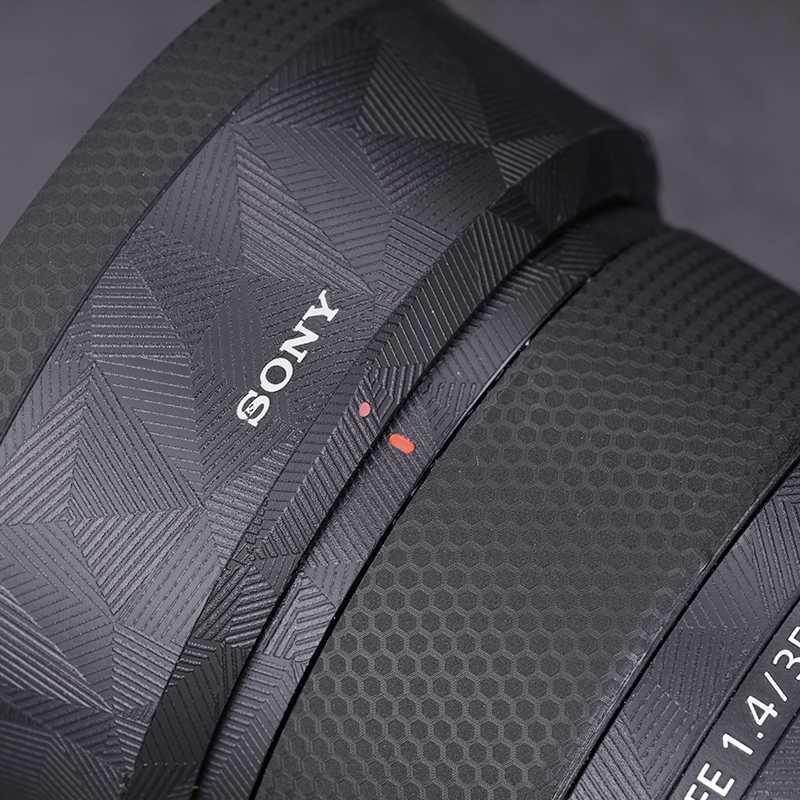 适用于索尼FE35 F1.4GM镜头保护贴膜SONY 35二代全包亚光磨砂贴纸 - 图1