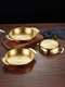 Thickened stainless steel binaural disc for public use, commercial use