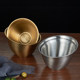 Bowl, commercial special hot pot restaurant, inclined vegetable bucket, vegetables, golden bowl, barbecue, stainless steel bucket, tableware, lettuce