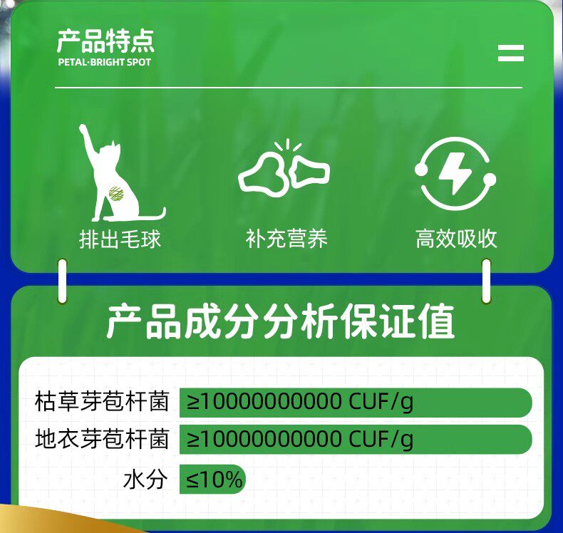 派迪诺化毛球片猫草片消化吐毛球猫咪用化毛膏化猫片猫咪化毛专用,淘宝优惠券,粉丝福利购,淘宝优惠卷
