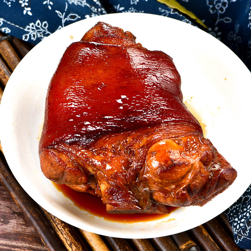 虎皮肘子猪蹄膀肉食熟食即食真空五香整只东坡肉零食2斤红烧卤味,淘宝优惠券,粉丝福利购,淘宝优惠卷