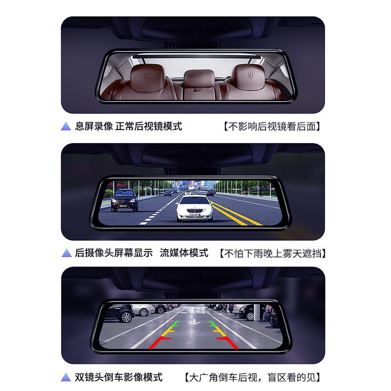 本田雅阁CRV思域型格XRV冠道皓影缤智凌派专用流媒体行车记录仪
