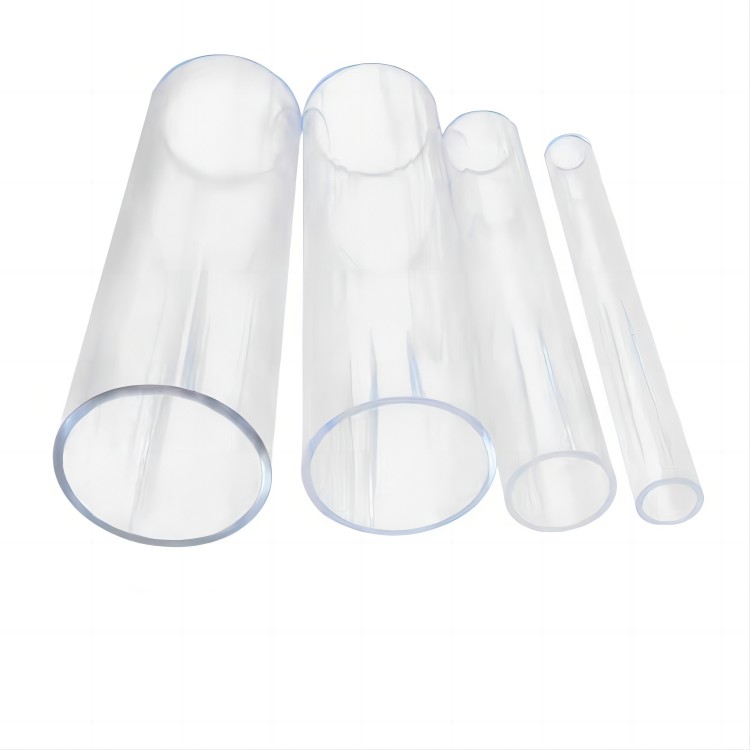 高透明亚克力管有机玻璃圆柱形空心管法兰雕刻实验器材水箱过滤柱 - 图3