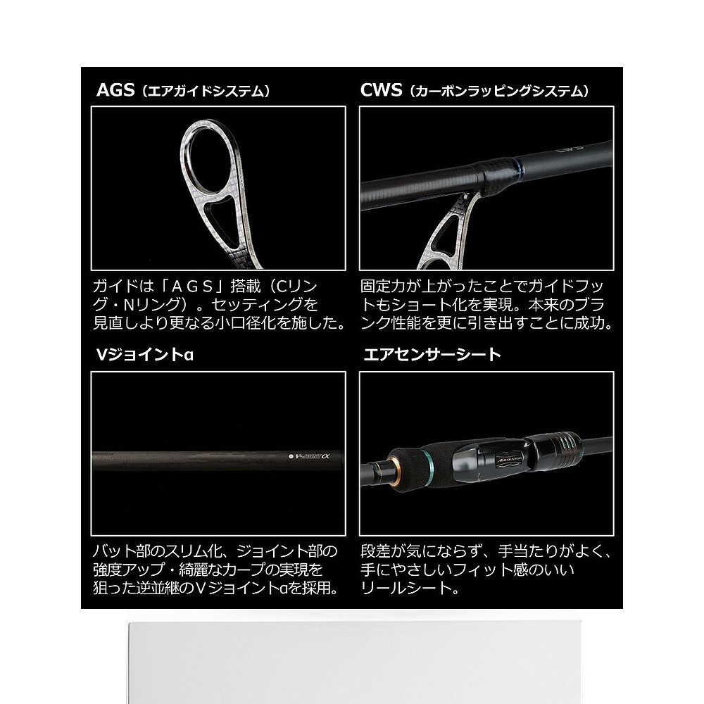 日本直邮Daiwa 鸡蛋杆 Emeraldas Stoist ST外导模型83M-SMT 23年 - 图3