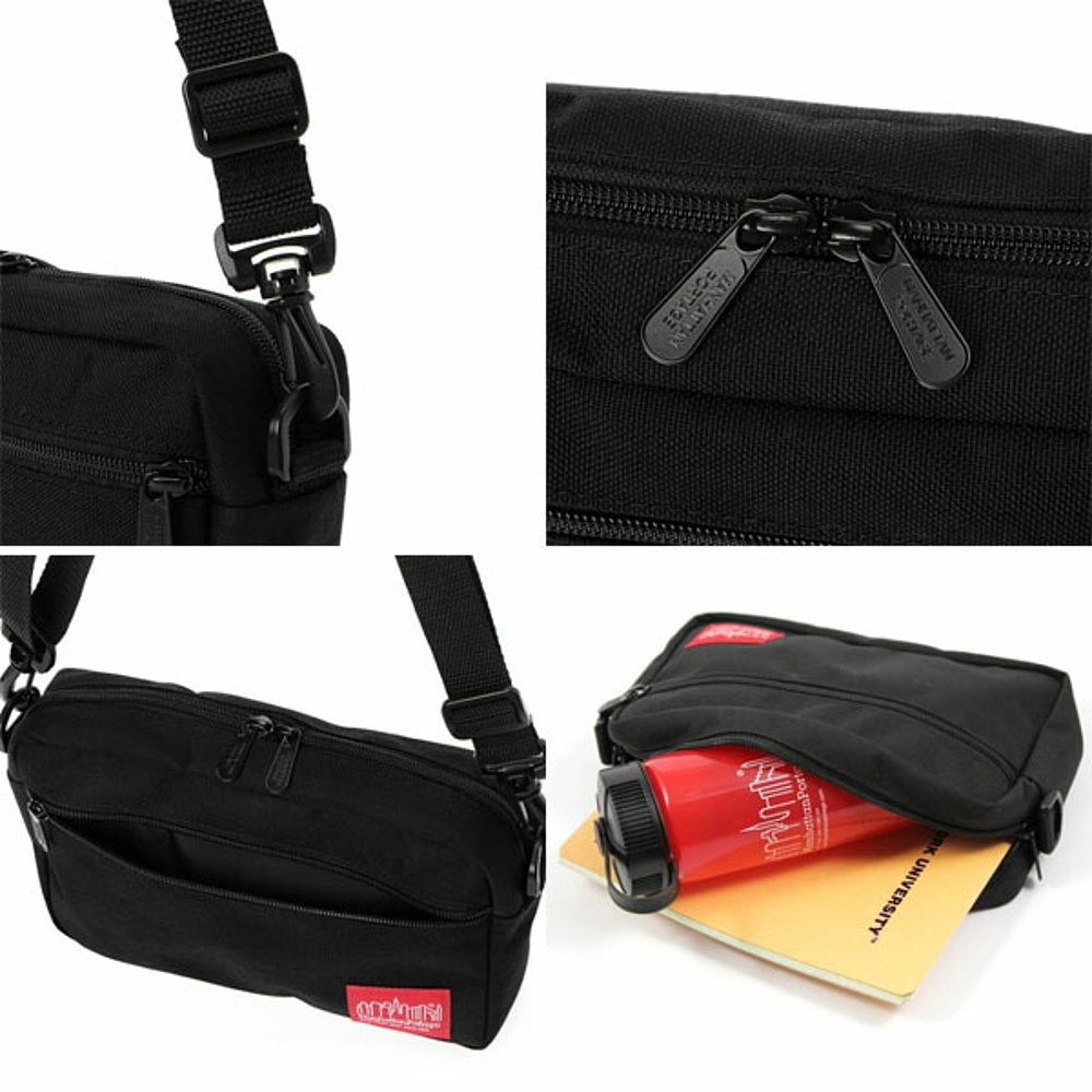 日本直邮曼哈顿 Portage JOGGER BAG Lmp1404l-blk 迷你单肩包包 - 图2