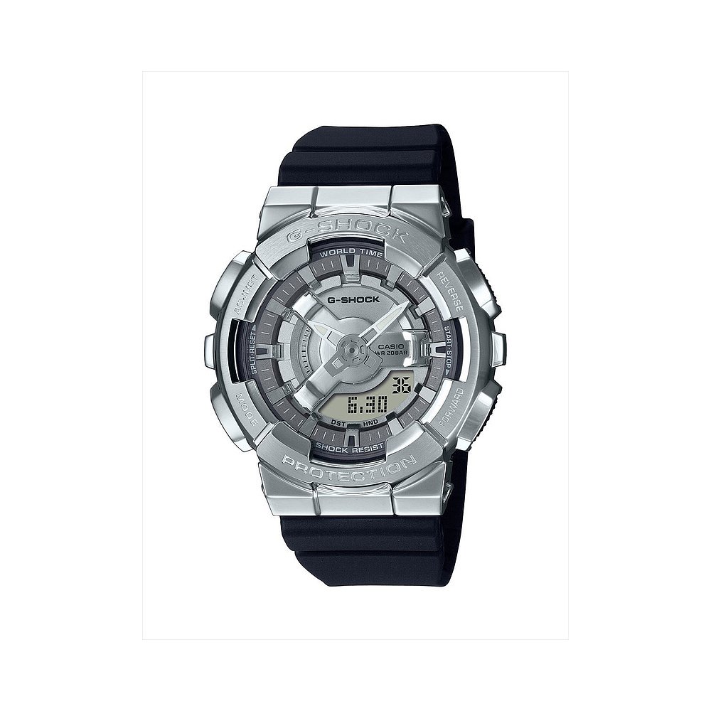 日本直邮Casio G-Shock GM-S110-1AJF中型金属覆盖 G-SHOCK CASI-图0