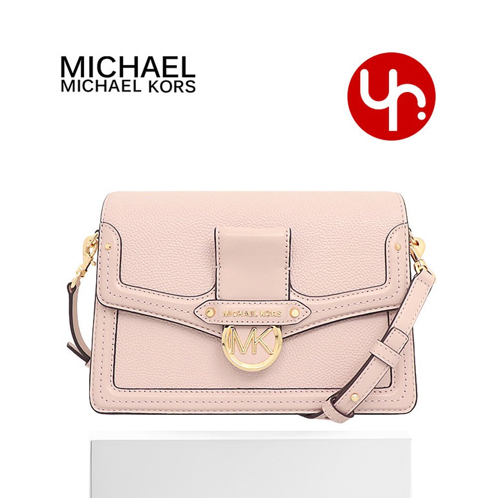 日本直邮MICHAEL KORS 单肩包30F9GI6L2L 软色 Jessie 中号翻盖单 - 图3