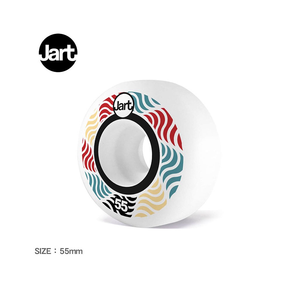 日本直邮JART 滑板轮 JART SKATEBOARDS SPIRAL 55mm 102A 轮组男 - 图0