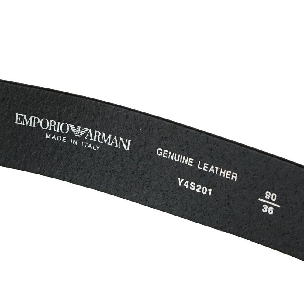 日本直邮EMPORIO ARMANI 皮带男士宽 3.8cm Y4S201 YDD6G 80001 - 图2
