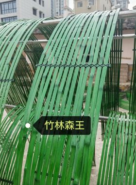 竹编竹排竹林森王吊顶
