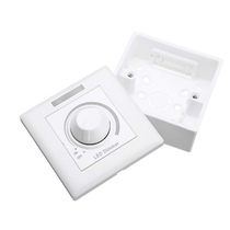 Infrared dimmer LED high power 400w dimming switch controllable silicon single tone bright dark knob type 220v