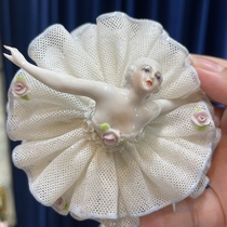 Fabris Supine Ballet Girls diameter 9 2 Italian Guido Porcelain Occasional Cups Cover Furnishing Special Price