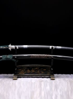 金属制刀剑t10钉子纹日式刀防身硬剑手工指挥刀工艺摆件未开刃