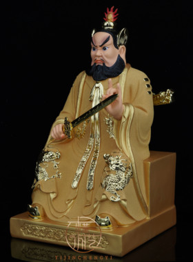 张道陵真人张天师神像龙虎山张天师像天师府家用供奉树脂摆件