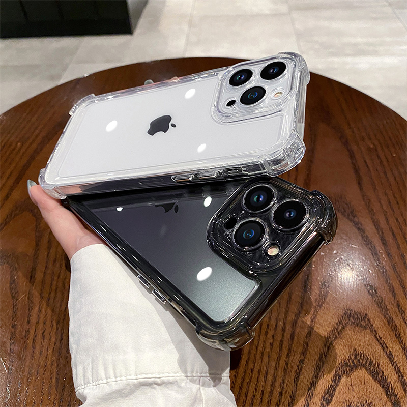 苹果12手机壳iPhone13新款14promax硅胶防摔15pro透明14plus高级感11镜头全包保护套简约个性潮牌男女外软壳