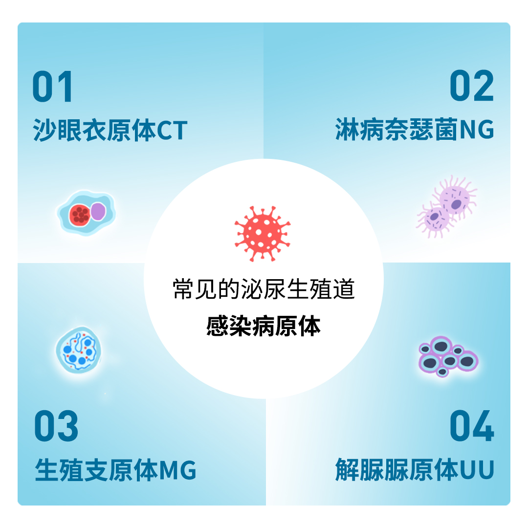 【艾迪康】生殖道感染四项性病淋病妇科炎症尿路感染居家尿液检测 - 图1