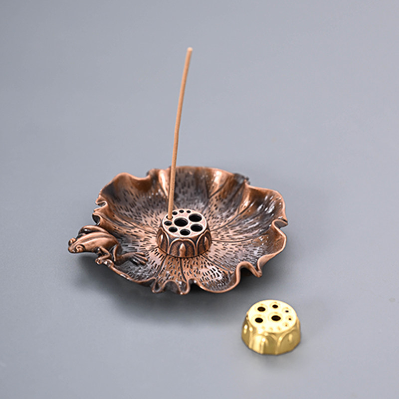 缘漫堂十孔莲花线香单香插底座多孔藏香线香两用禅意香道零配件,淘宝优惠券,粉丝福利购,淘宝优惠卷