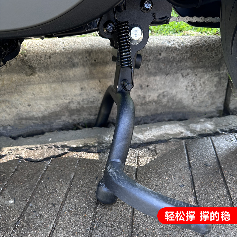 适用九号MZmix/F90m/F90F60电动车Nz/F2Z中撑双边撑大脚支架配件 - 图0