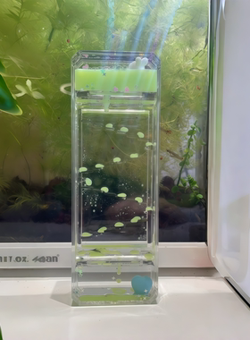 熊猫油滴沙漏透明亚克力摆件
