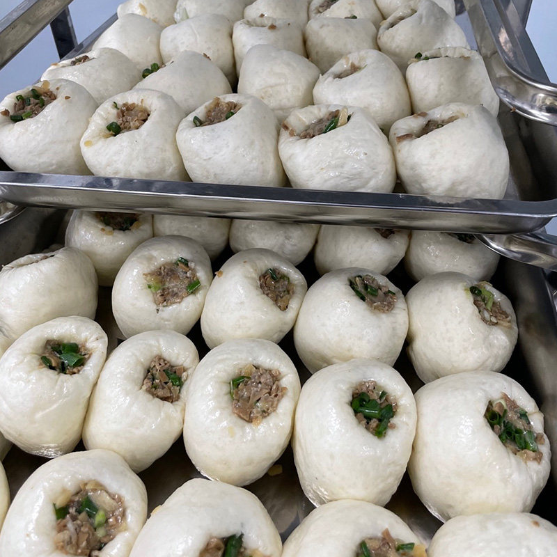 浙江衢州特产龙游美食葱花馒头手工小吃酒酿馒头熟食早餐农家早饭