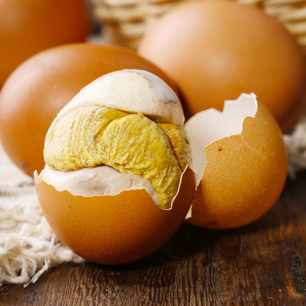 喔喔姬网红活珠子20枚熟制品营养鸡胚蛋即食真空包装毛胚蛋特产包 - 图0