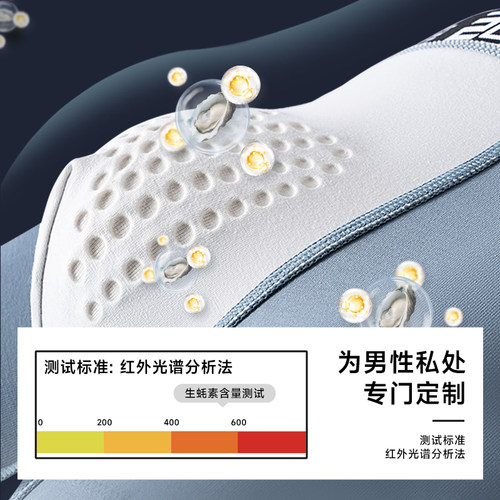 男士内裤纯棉10A抗菌男生平角裤男式四角裤短裤头男生款2025新款 - 图0