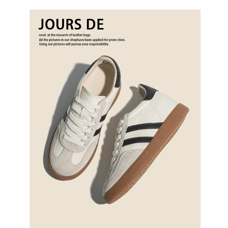 牛皮安哥拉红内增高德训鞋女2025新款秋冬真皮复古休闲运动阿甘鞋,淘宝优惠券,粉丝福利购,淘宝优惠卷