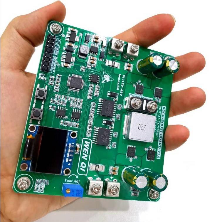 BUCK-BOOST数字控制STM32双向升降压变换器开发板开关电源学习-图1