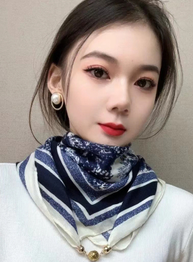 方巾春夏吸口女小方巾