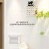 Walnut color electric meter box decorative painting distribution box switch