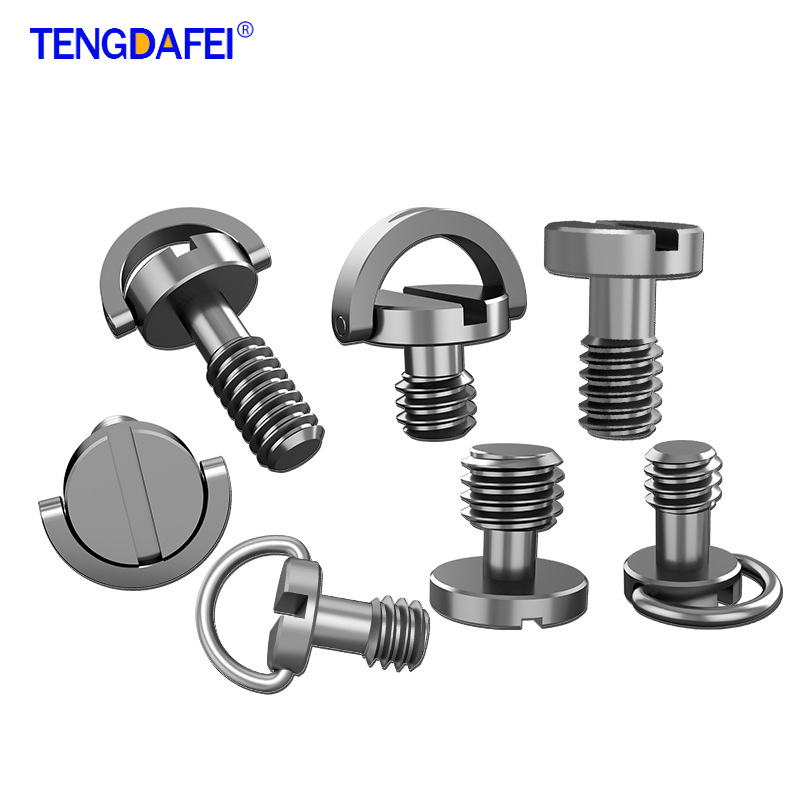 1/4英制不锈钢相机螺丝固定手柄3/8摄像机快装板云台螺丝现货 - 图3