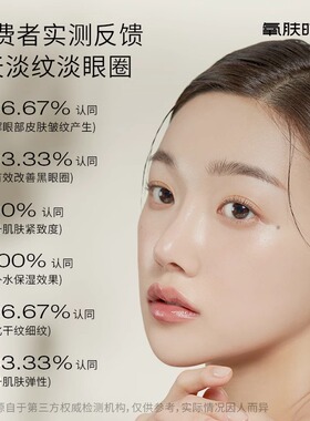 氧肤时光肌肽眼霜抗皱保湿改善熊猫眼精华温和补水保湿眼周不油腻