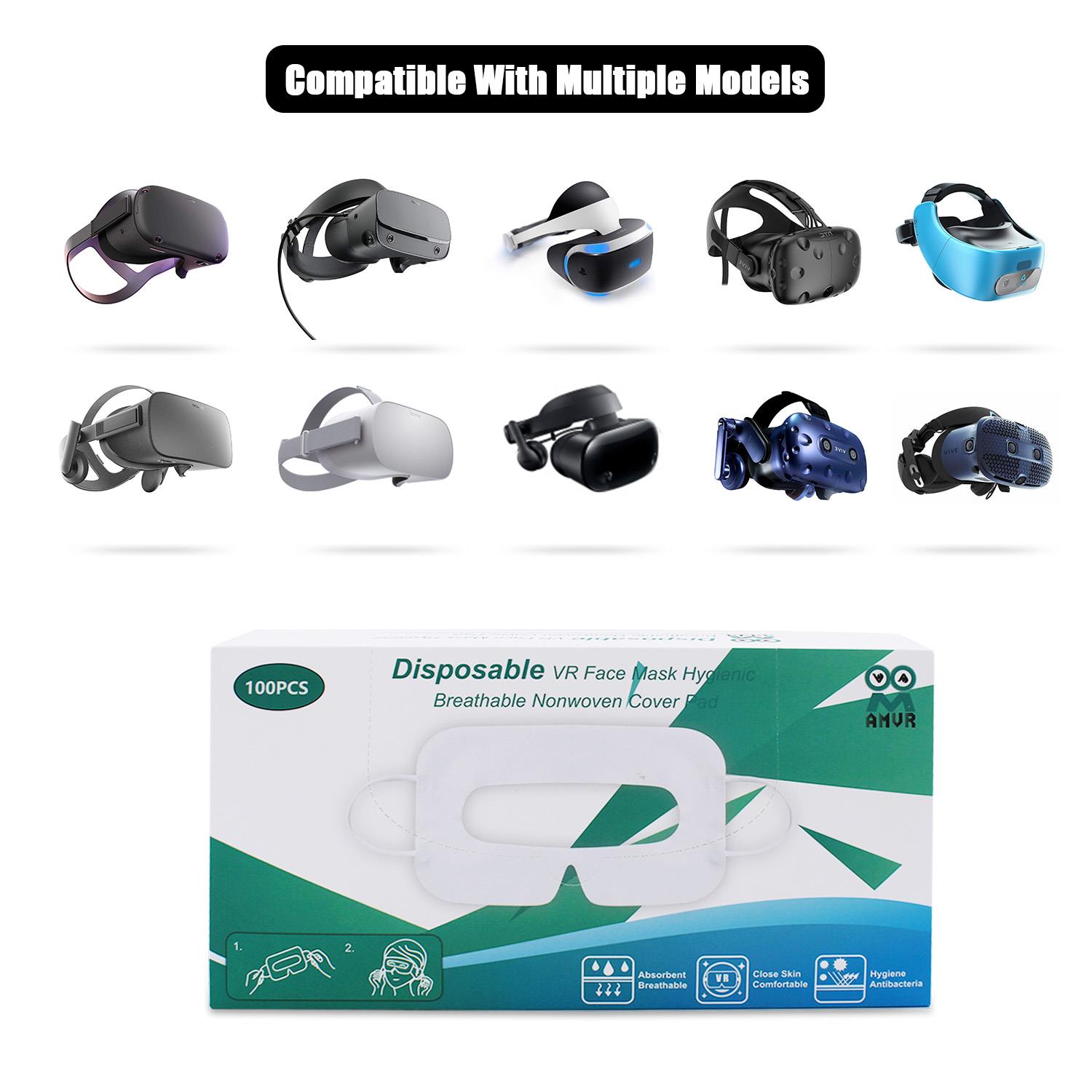 PICO4Ultra/Vision Pro/Quest 3/Quest2 /PICO4 VR一次性护脸布 - 图1