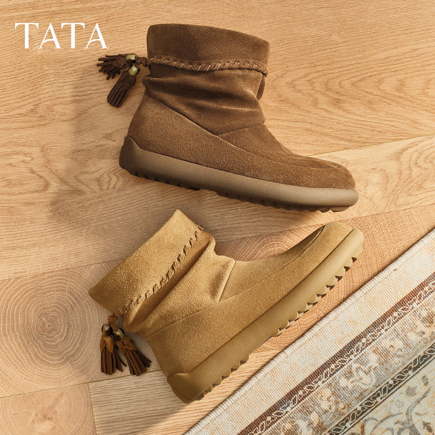 His new winter fashion versatile women's casual boots