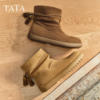 His new winter fashion versatile women's casual boots