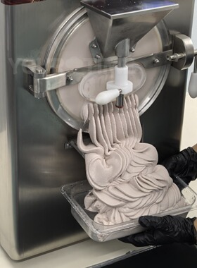 硬质挖球冰淇淋机制冷机冰糕机 多功能触屏智能化设备大容量48L