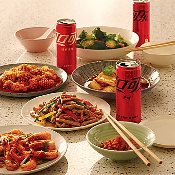 可口可乐雪碧芬达零度有糖无糖碳酸饮料24瓶[6元优惠券]-寻折猪