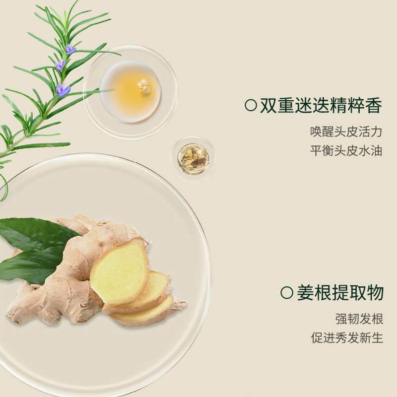 Aromatica海盐洗头膏控油去屑蓬松止痒洗发水露头皮磨砂膏爱露梦 - 图0