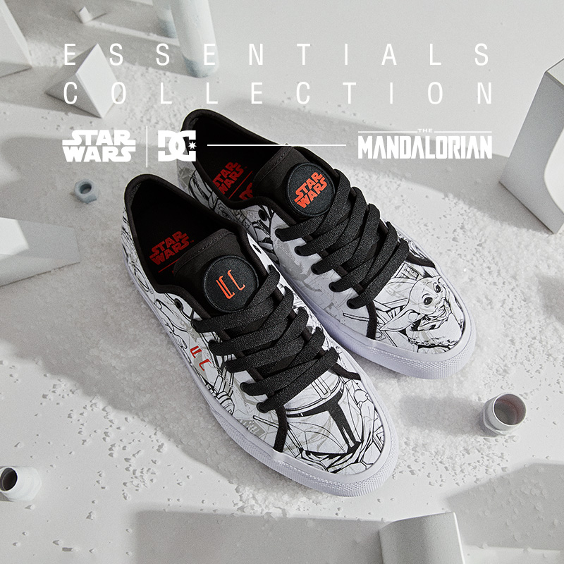 DCSHOES X 星战联名 SW MANUAL联名帆布鞋面减震透气低帮DC滑板鞋 - 图0