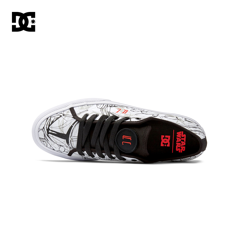 DCSHOES X 星战联名 SW MANUAL联名帆布鞋面减震透气低帮DC滑板鞋 - 图2