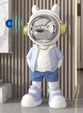 太空人宇航员客厅大型落地创意摆件电视柜沙发装饰品乔迁开业礼物